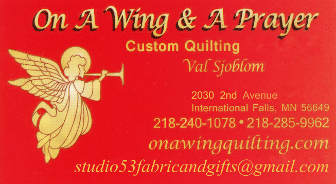 On A Wing Quilting.com
